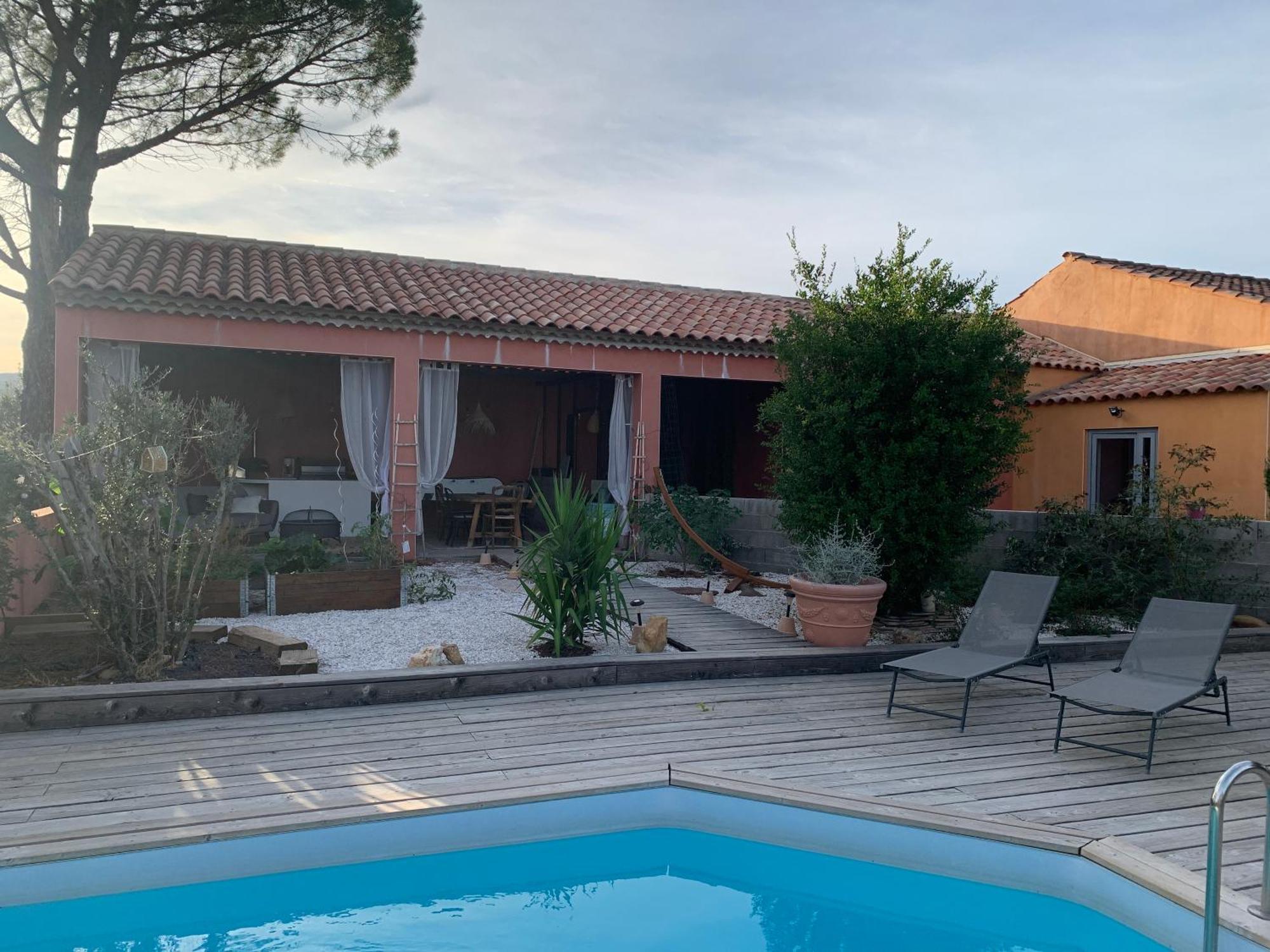 Bed and Breakfast Chambre D'Hotes Mazet Les Abadies Saint-Felix-de-Lodez Экстерьер фото